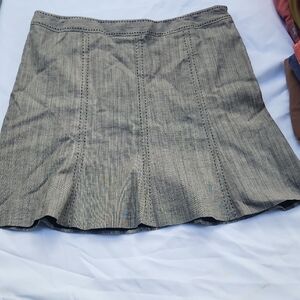 Elegant Gray Women's Skirt
